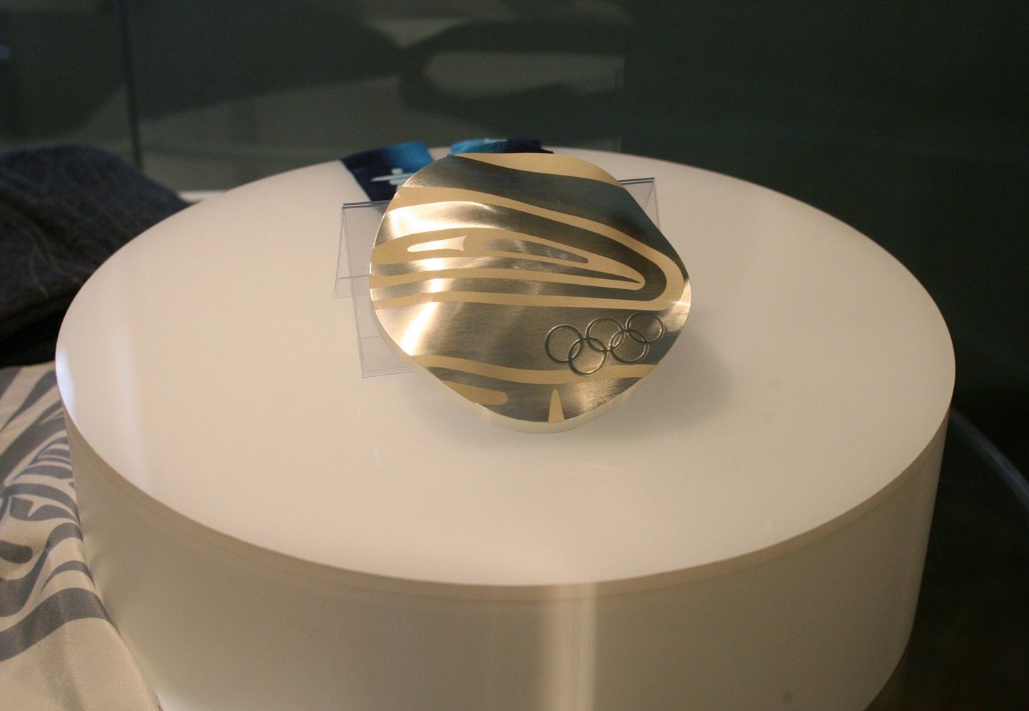 Медаль Шмигун-Вяхи в Музее спорта.