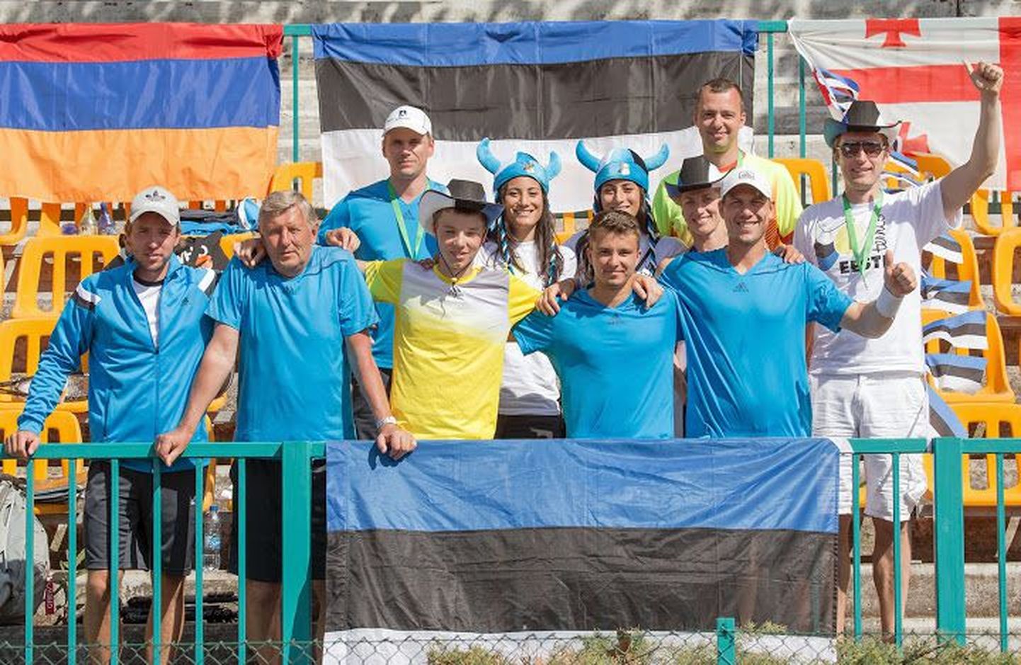 Eesti tennisemeeskond lõpetas turniiri võidukalt.