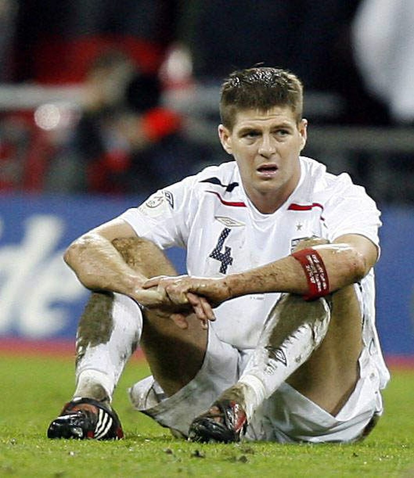 Inglaste legend Steve Gerrard ja tema koondisekaaslased kaotasid 2007. aastal otsustava mängu Horvaatiale ja platseerusid sellega goal.com edetabelis neljandale kohale.