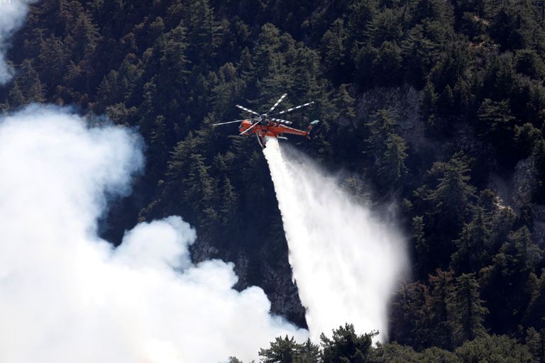 Metsapõlengu kustutamine Lõuna-Californias / MARIO ANZUONI/REUTERS/Scanpix