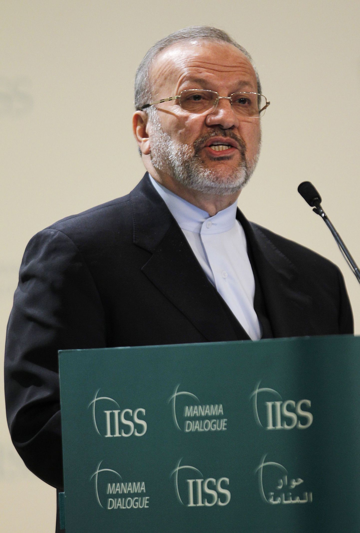 Iraani välisminister Manouchehr Mottaki.
