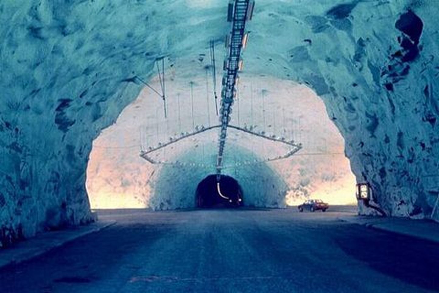 Lærdali tunnel Norras.