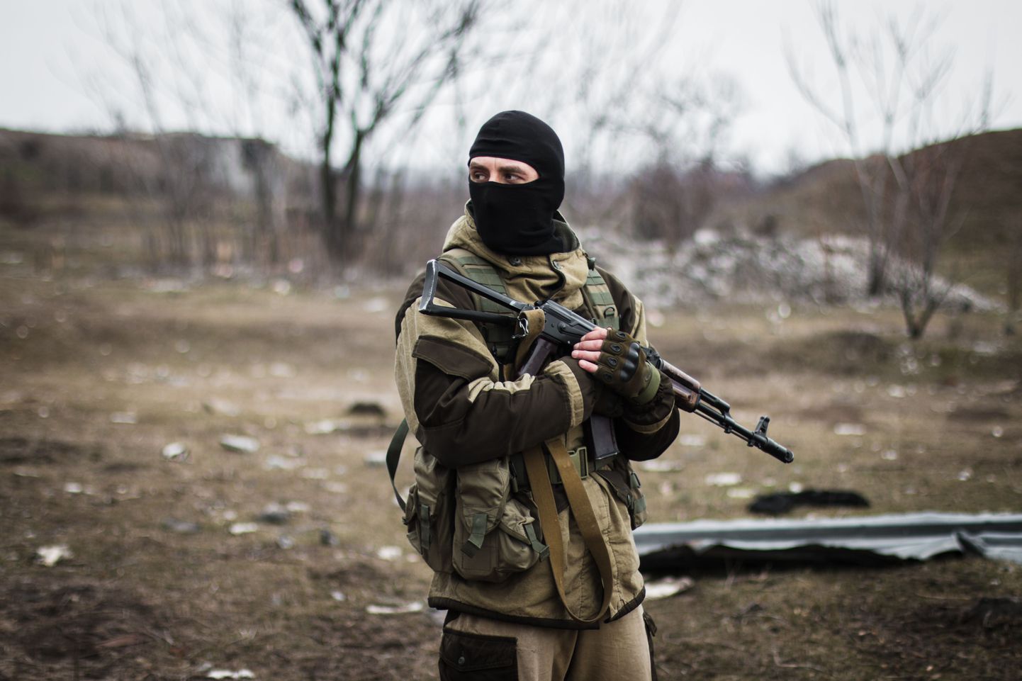 Nn separatist Donetski lähistel.