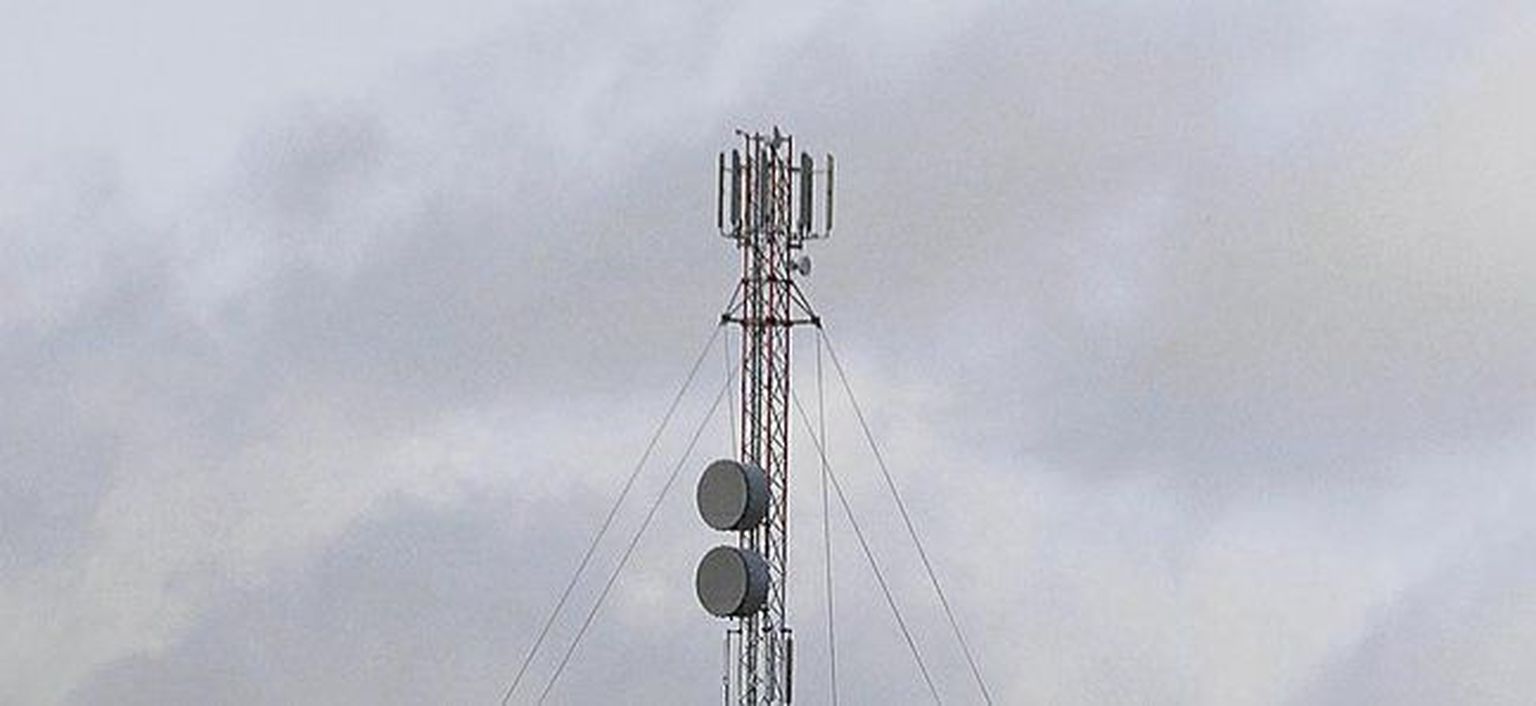 Mobiilimast. Foto on illustratiivne.