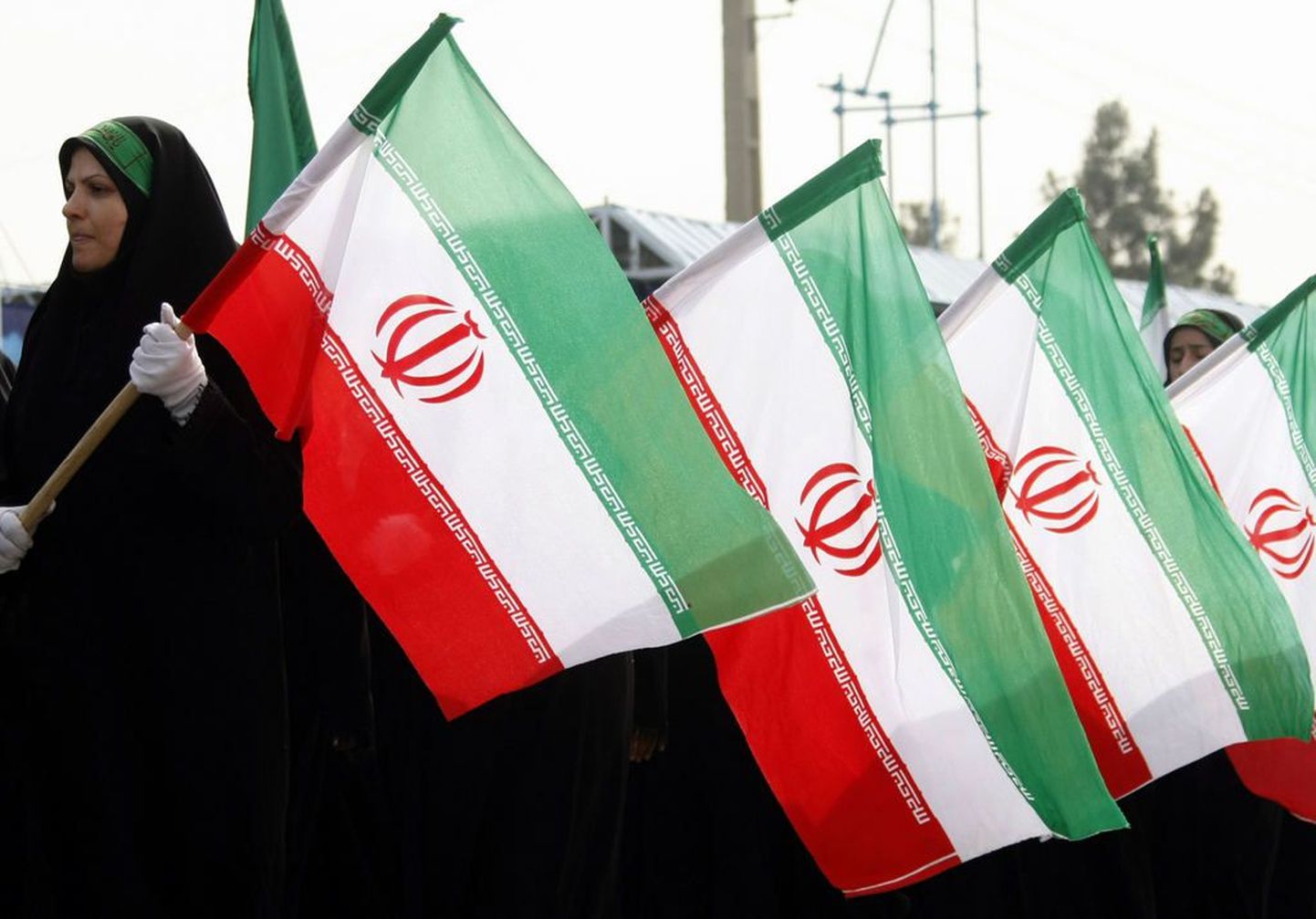 Флаг Ирана. Иллюстративное фото