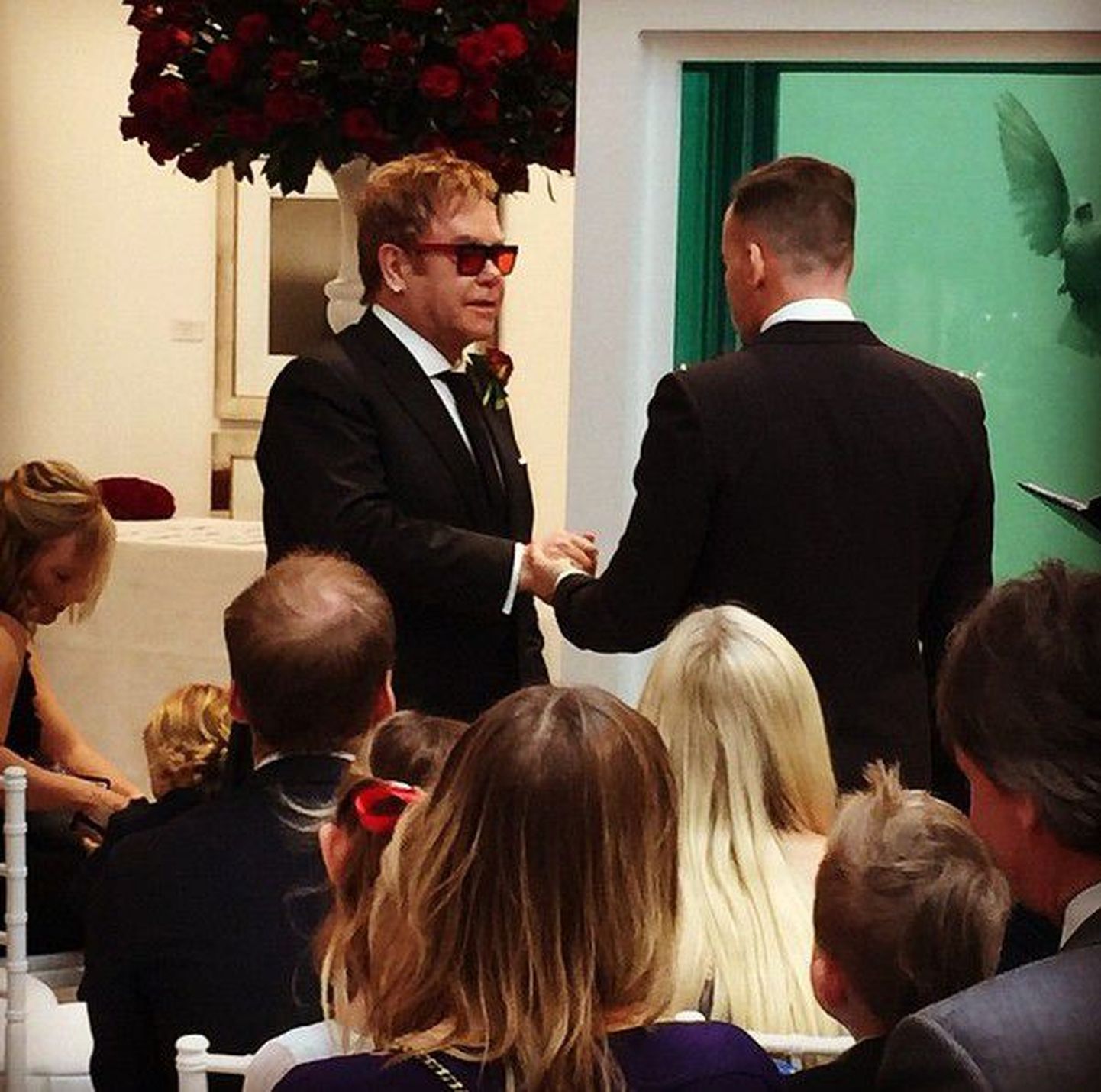 Sir Elton John ja David Furnish abiellusid 21. detsembril