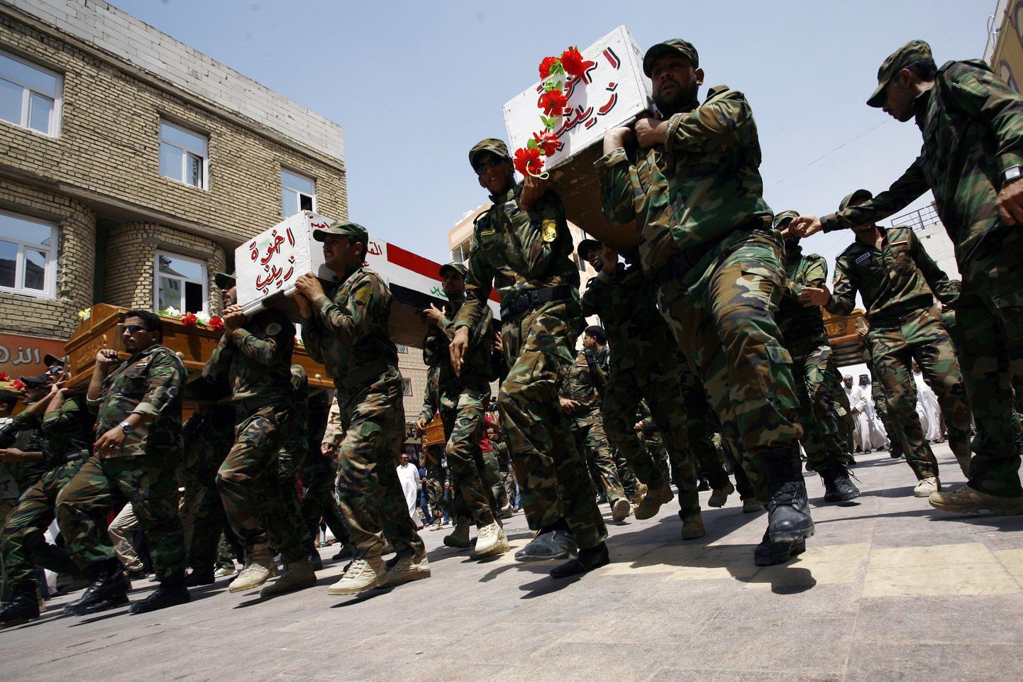 Islamiriigi vastu võidelnud omakaitseväelaste kirstud