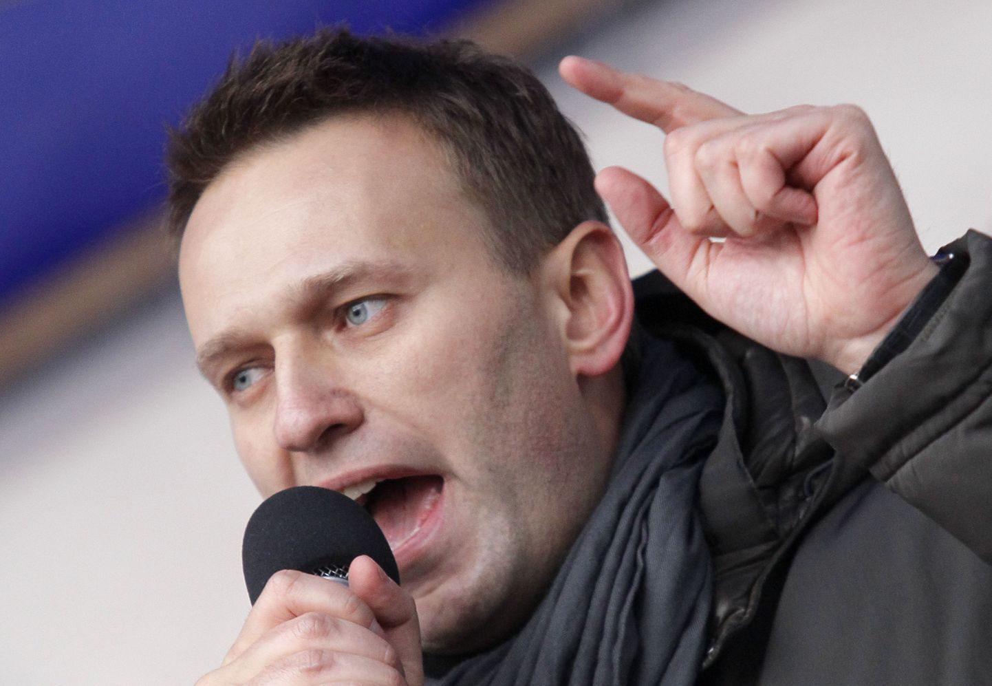 Opositsioonijuht Aleksei Navalnõi esines 25. veebruaril Vladimir Putini vastasel meeleavaldusel Peterburis.