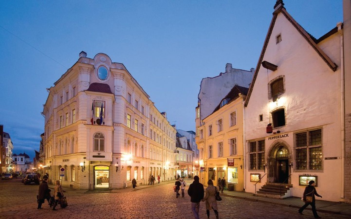 Старый город в Таллинне.
