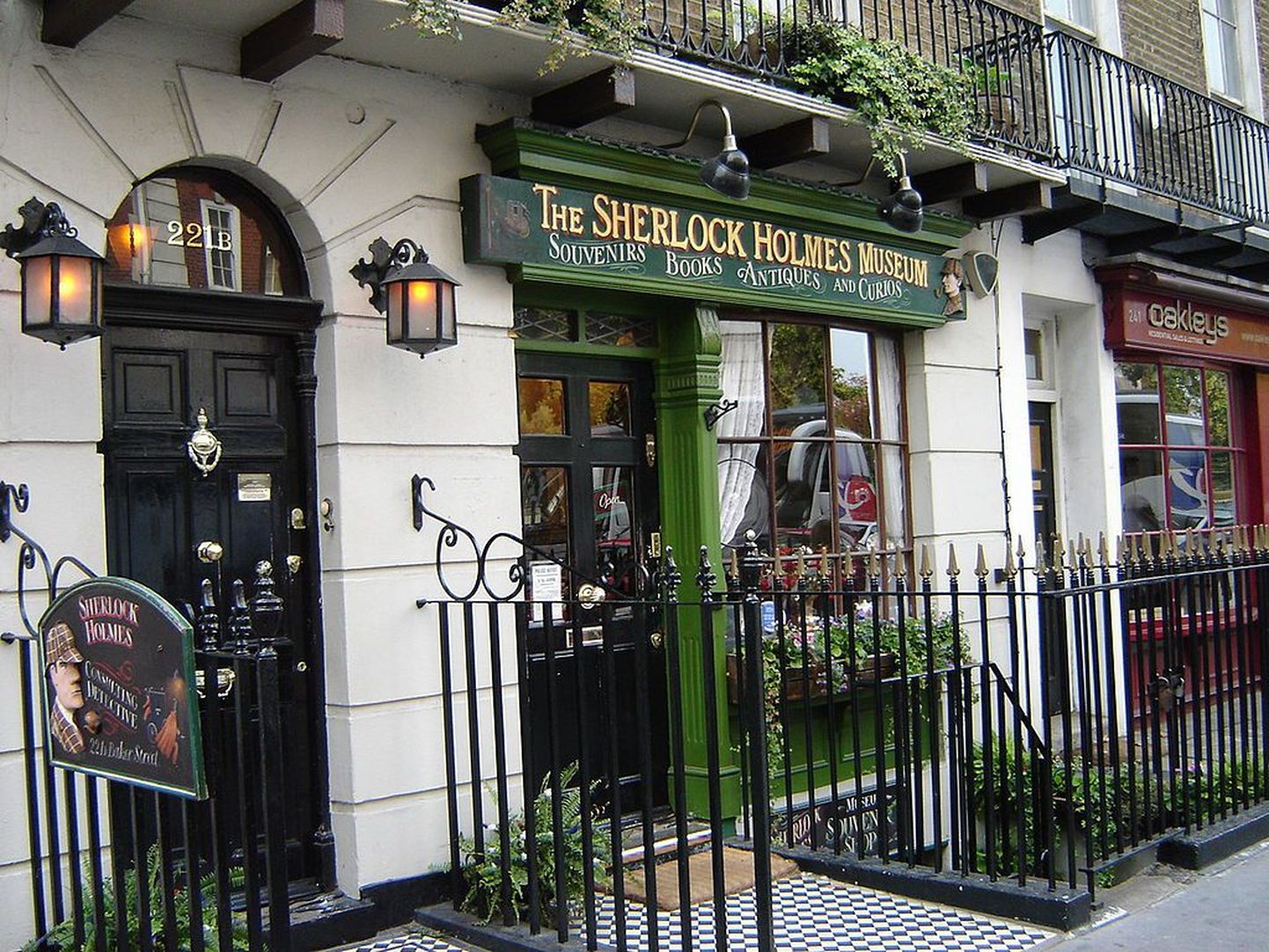 Sherlock Holmes’i muuseum Londonis.