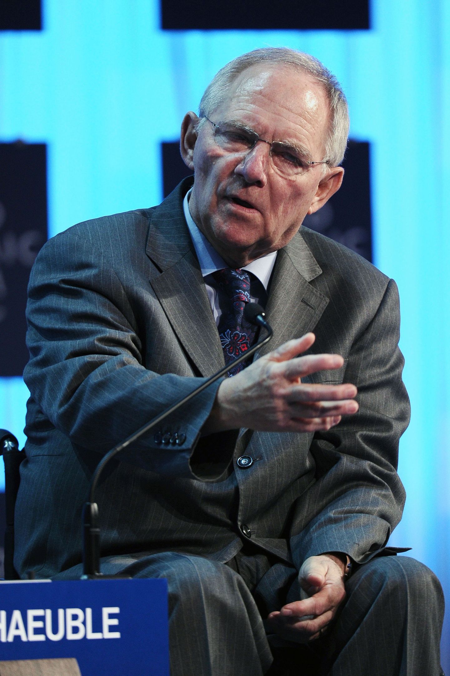Saksa rahandusminister Wolfgang Schäuble.