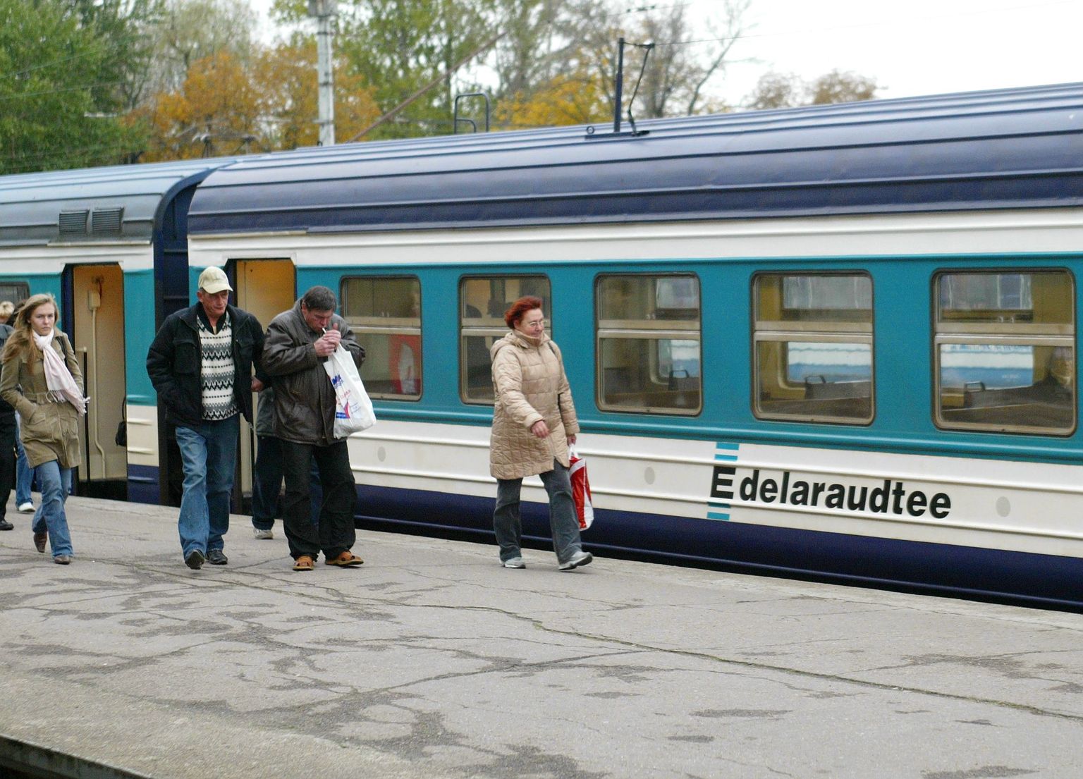 Поезд Edelaraudtee