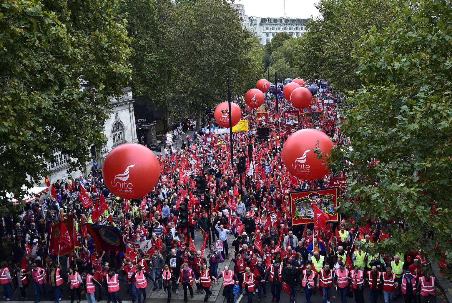 Protestija Londonis