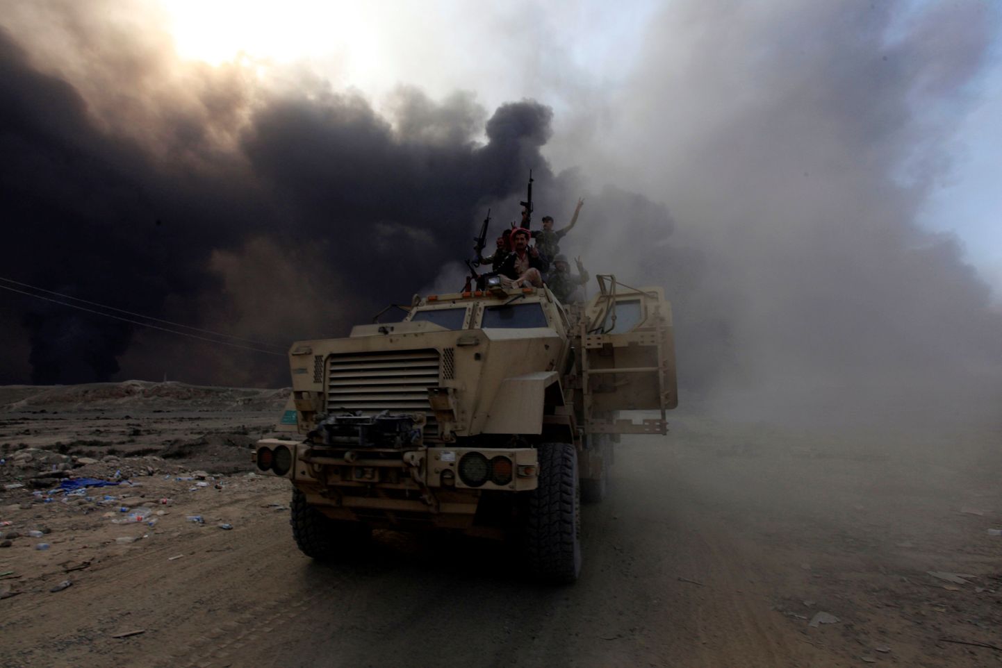 Iraagi armee operatsioon Mosuli tagasivõtmiseks ISISelt.