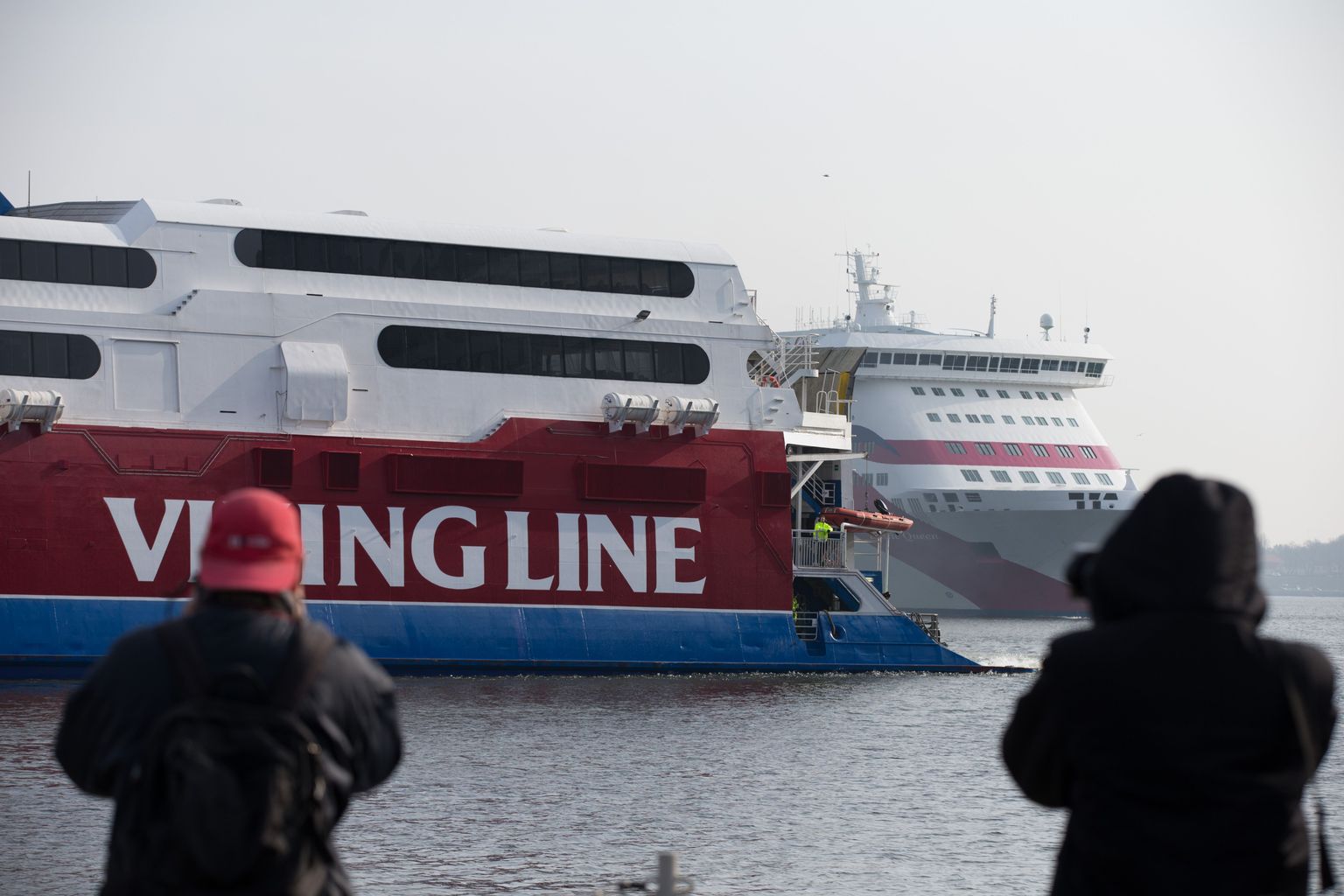 Viking FSTR katamaraani esimene reis Tallinna.