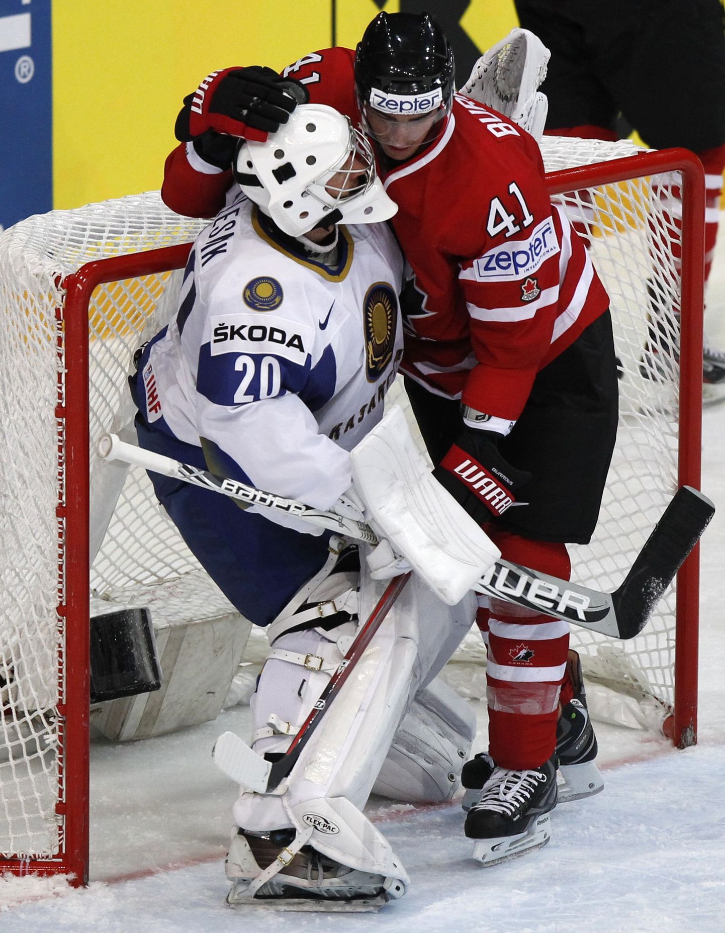 Kanada sai Kasahstanist jagu koguni 8:0.