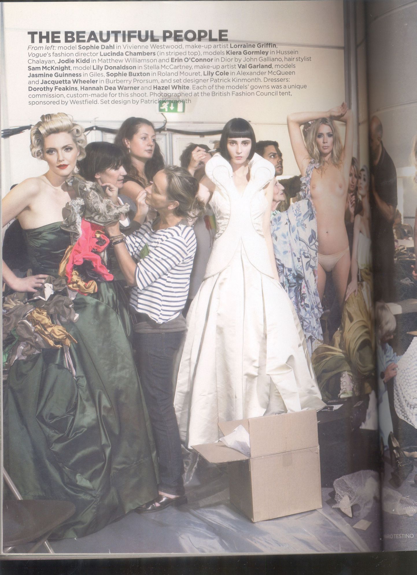 2006 aastal oli Xenia Joost praktikal Londonis, moelooja Vivienne Westwoodi juures. Suurim saavutus praktikal: Briti Vogue sünnipäeva eri jaoks valminud Westwoodi kleidi kaunistuste disain ja teostus