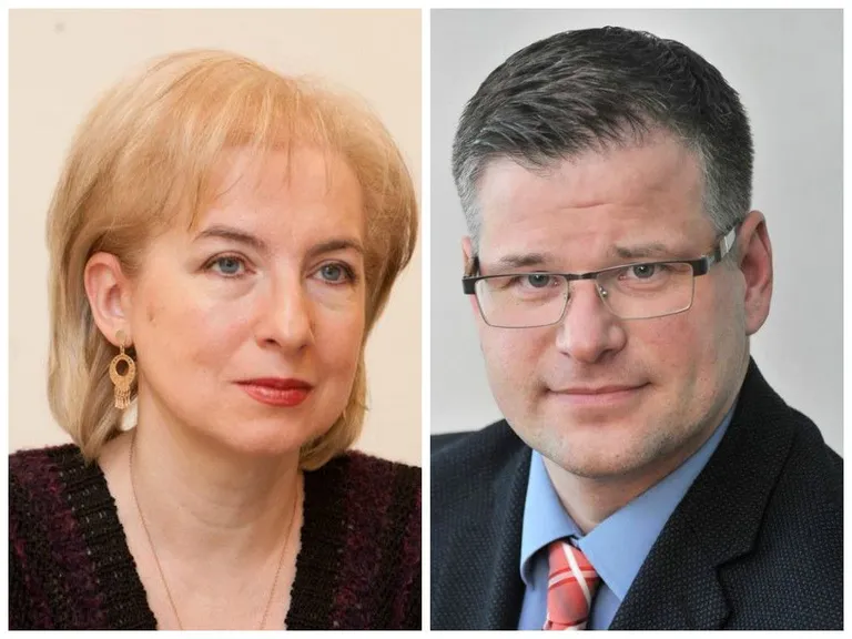 Журналист Марианна Тарасенко и юрист Владимир Колга