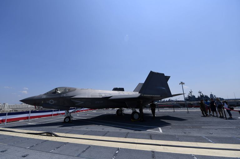 Hävitaja F-35. Foto: Yin Bogu/Xinhua/Scanpix