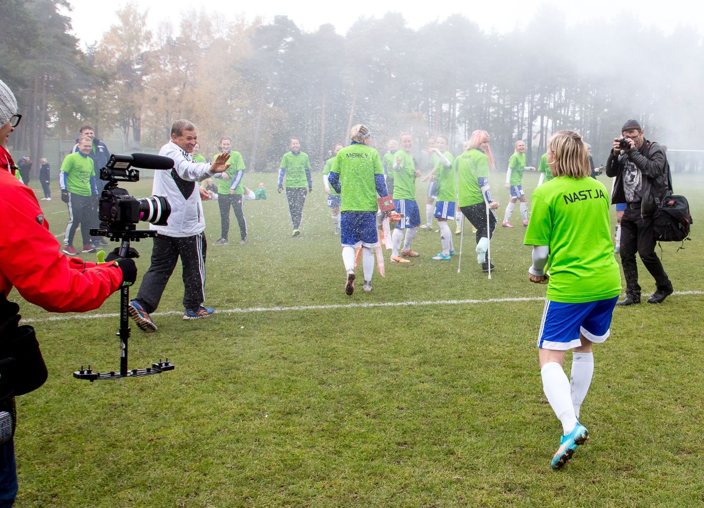 Pärnu jalgpalliklubi naiskond võitis tänavu 11. korda Eesti meistritiitli.