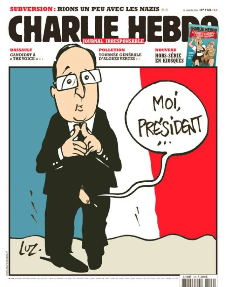 François Hollande: «Mina, president…»