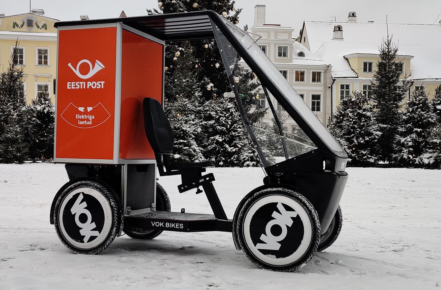 Vok Bikesi elektriline kaubaratas.