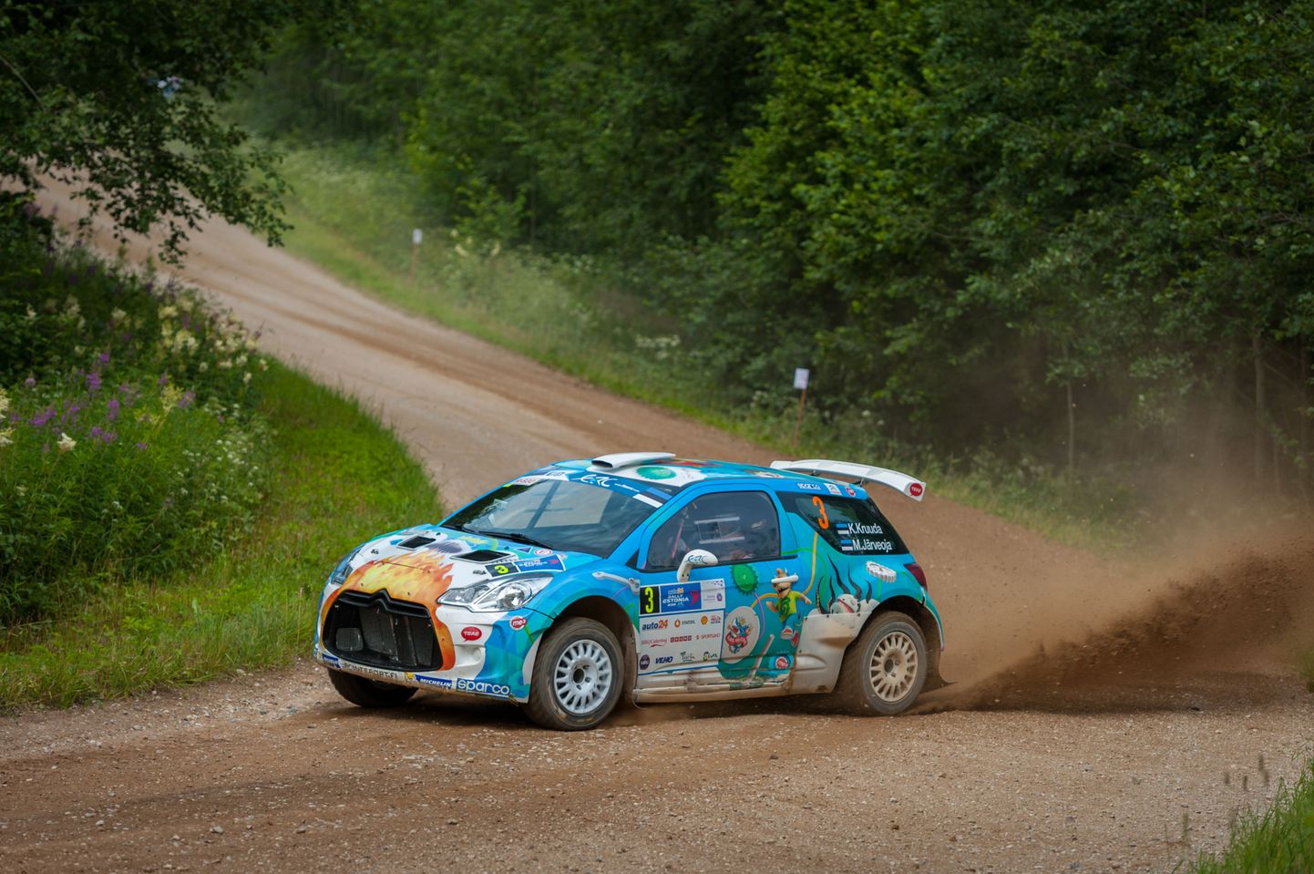 Karl Kruuda - Martin Järveoja Rally Estonial.