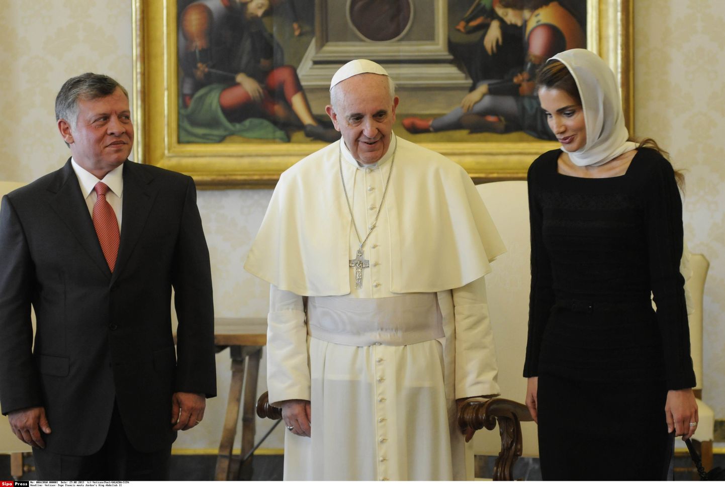 Sel nädalal kohtus paavst Franciscus Vatikanis Jordaania kuninga Abdullah II ja kuninganna Raniaga.