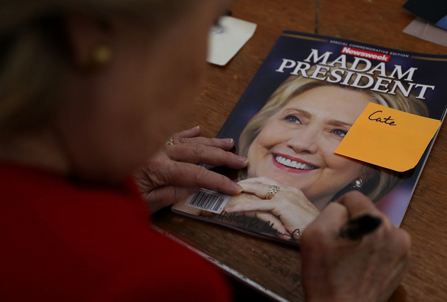 Newsweeki number, mis kajastas Hillary Clintoni valimisvõitu