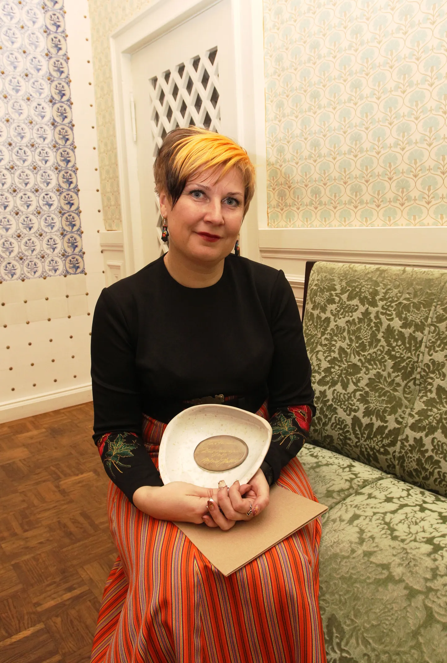 Astrid Hallik on Tartumaa kultuuripärl 2013.