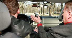 Driving tests flunked by half of attempters