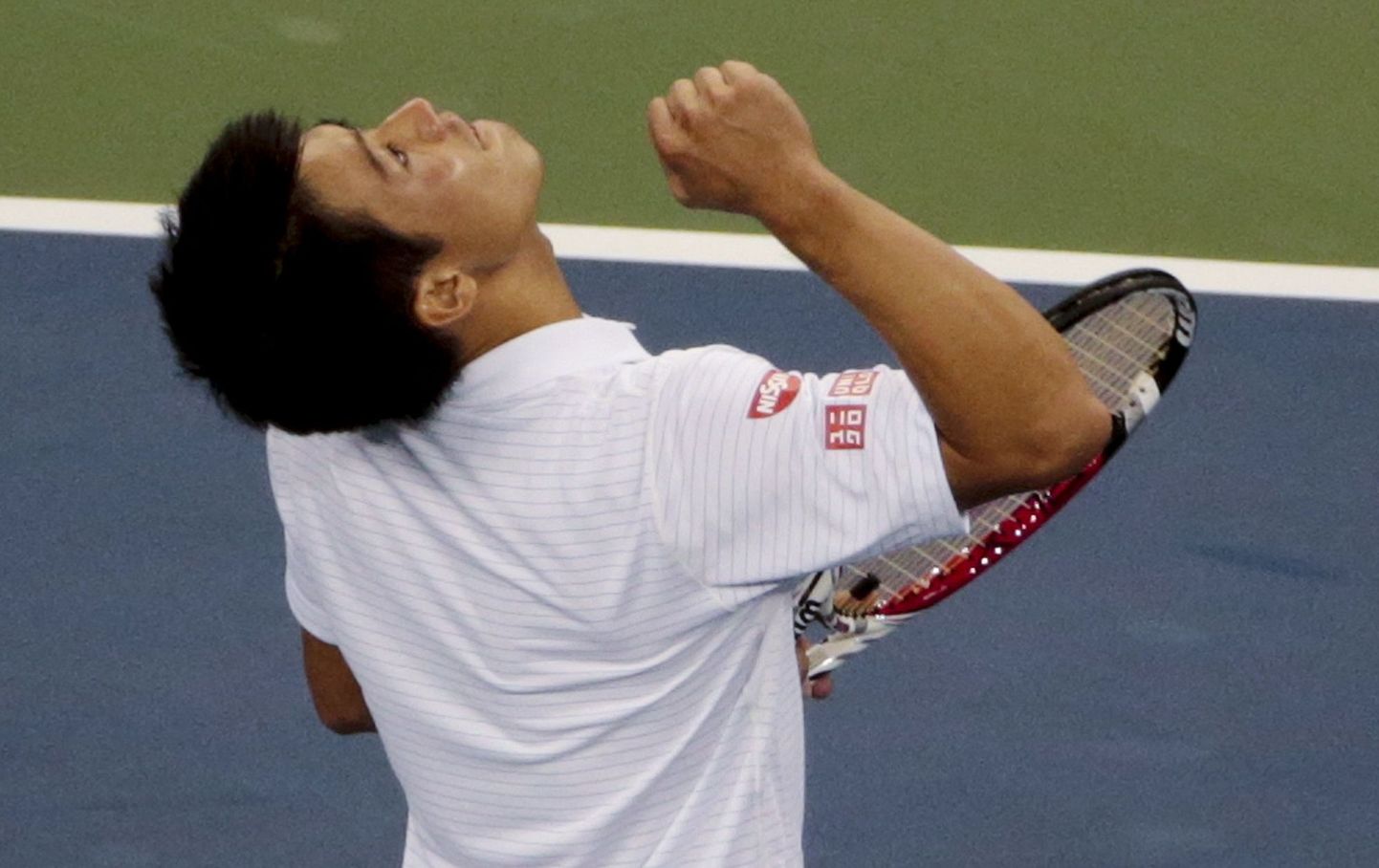 Kei Nishikori jõudis US Openil poolfinaali.