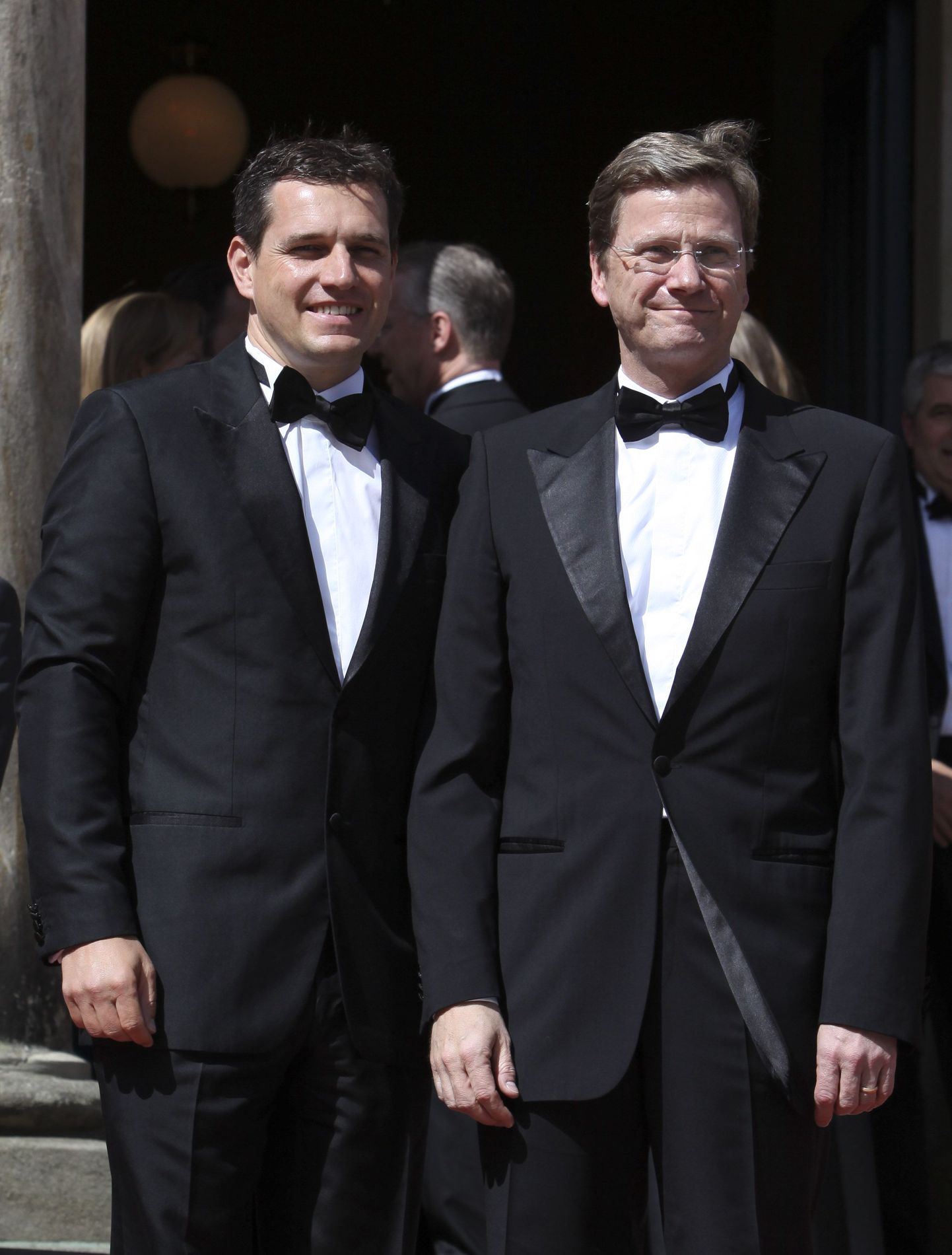 Saksamaa välisminister Guido Westerwelle (paremal) ja tema homopartner Michael Mronz.