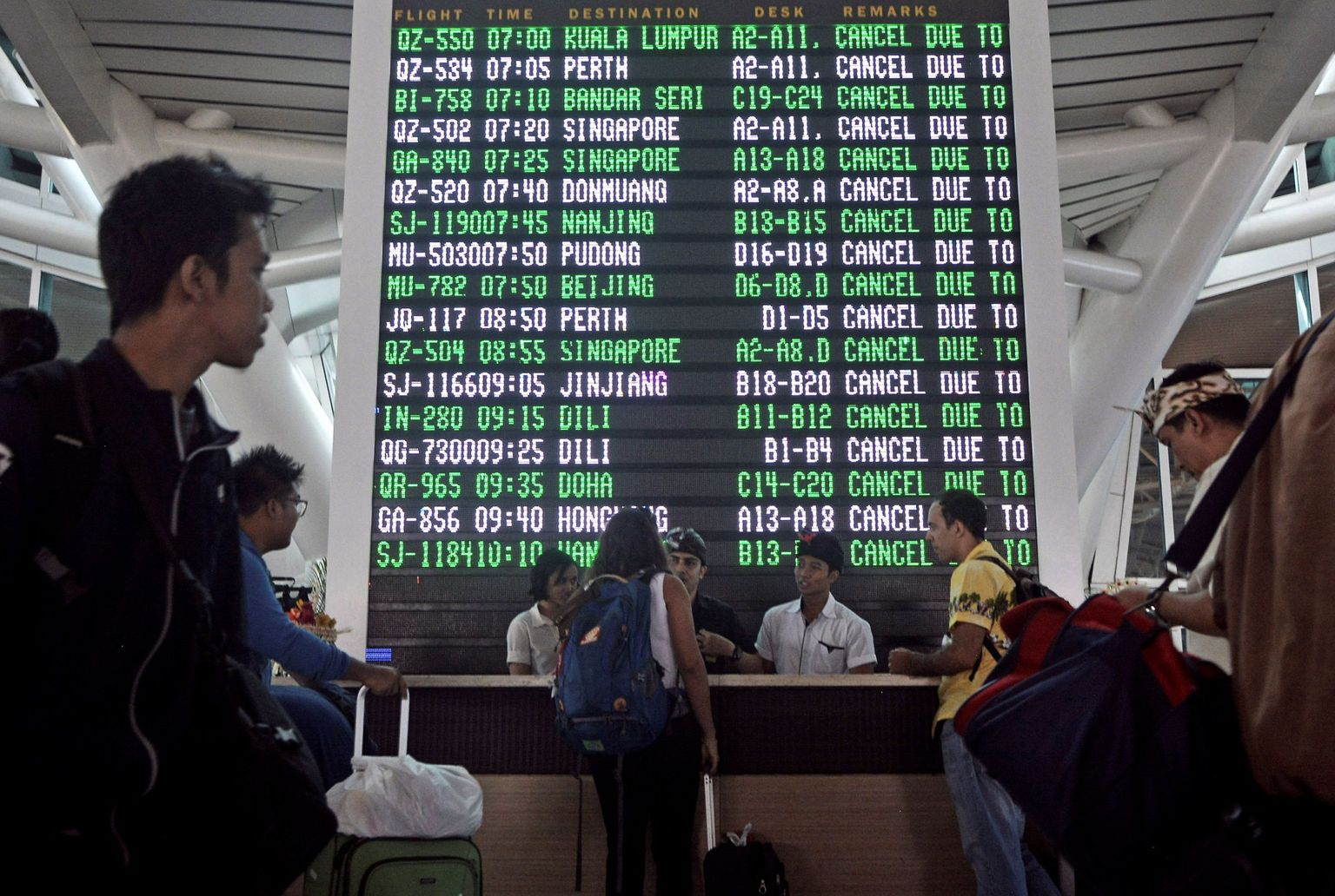 Bali rahvusvaheline Denpasari lennujaam.