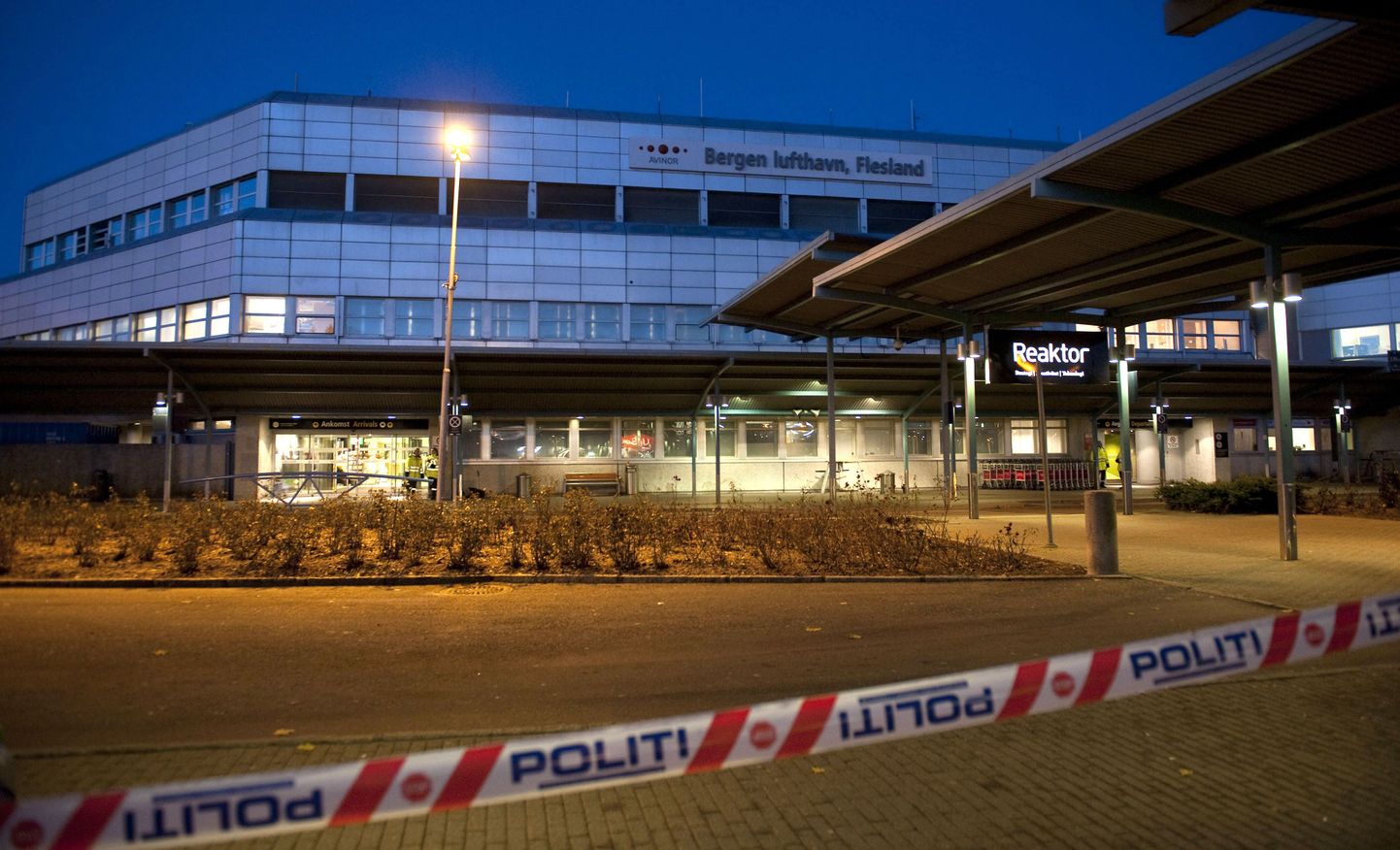 Bergeni lennujaam - foto on tehtud paari aasta taguse pommikahtluse ajal.