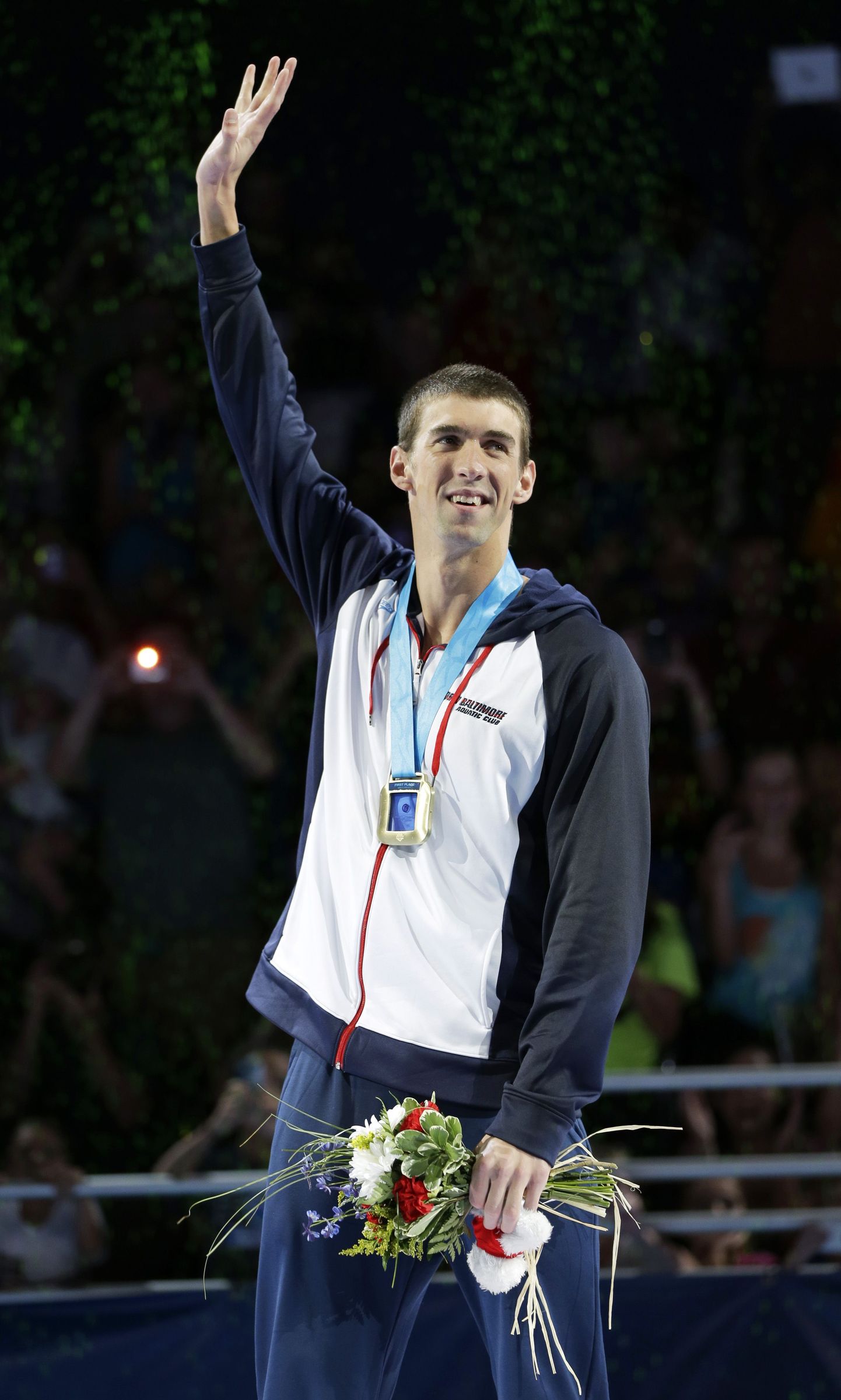 Michael Phelps USA olümpia katsevõistlutsel.