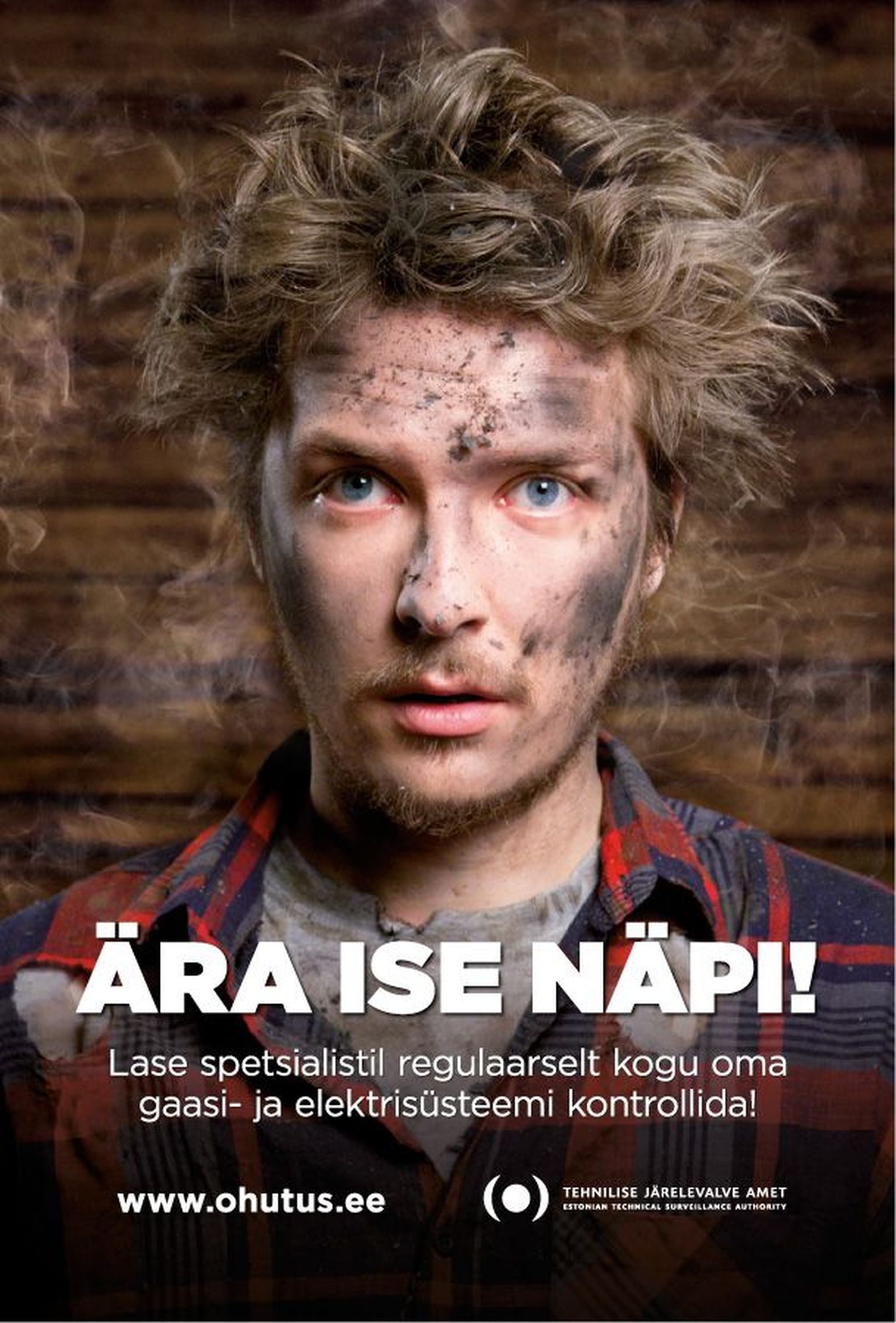Tehnilise järelevalve ameti ohutuskampaania «Ära ise näpi! Lase spetsialistil regulaarselt kogu oma gaasi- ja elektrisüsteemi kontrollida!».