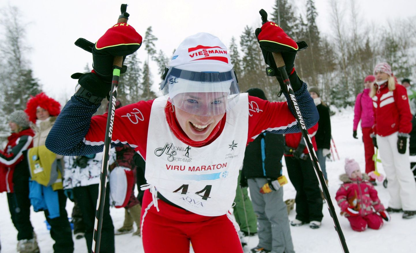 26. Viru maratoni põhidistantsi naiste võitja nr 44 Kadri Lehtla.