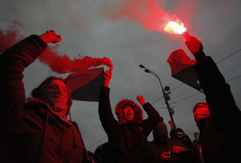 Meeleavaldajad Bolotnaja väljakul 2011. aastal / Scanpix