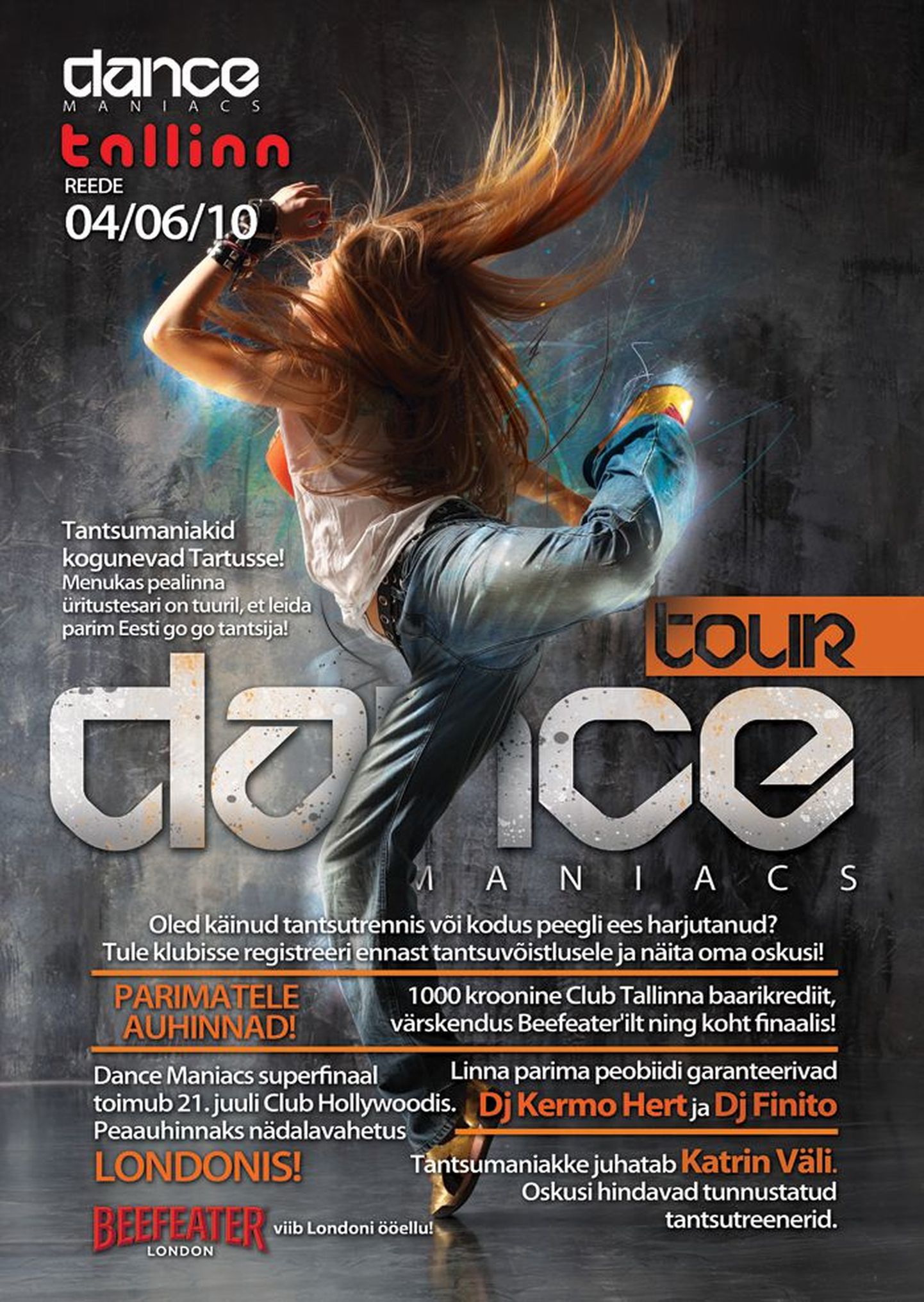 Reedel Club Tallinnas pealinna menukas peosari Dance Maniacs