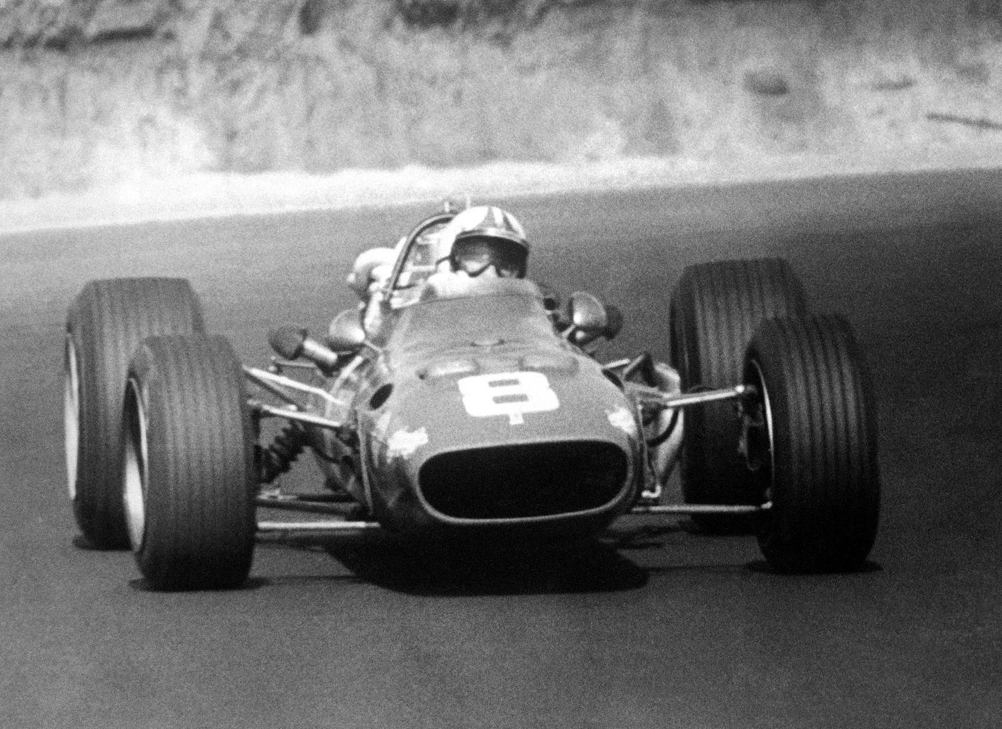 Chris Amon 1968. aastal Ferrari roolis
