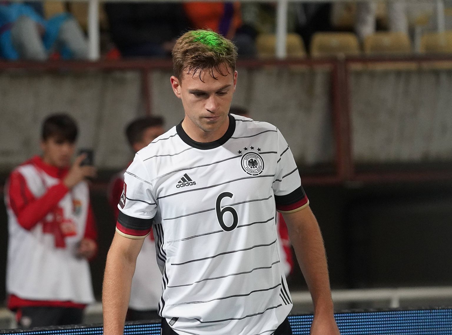 Joshua Kimmich eilses MM-valikmängus Põhja-Makedoonia vastu.