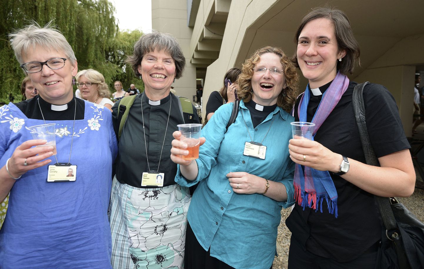 Anglikaani kiriku naissoost õpetajad pärast otsust.