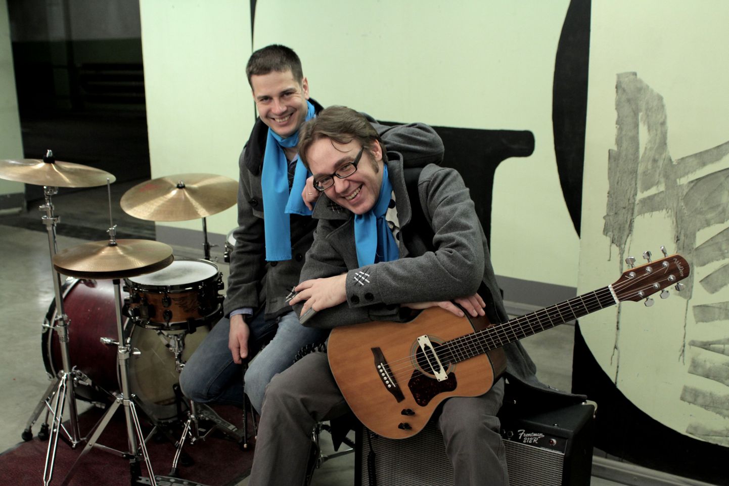 Tartu slaidkitarrist Andres Roots (paremal) on trummar Raul Terepiga koostööd teinud juba 14 aastat.