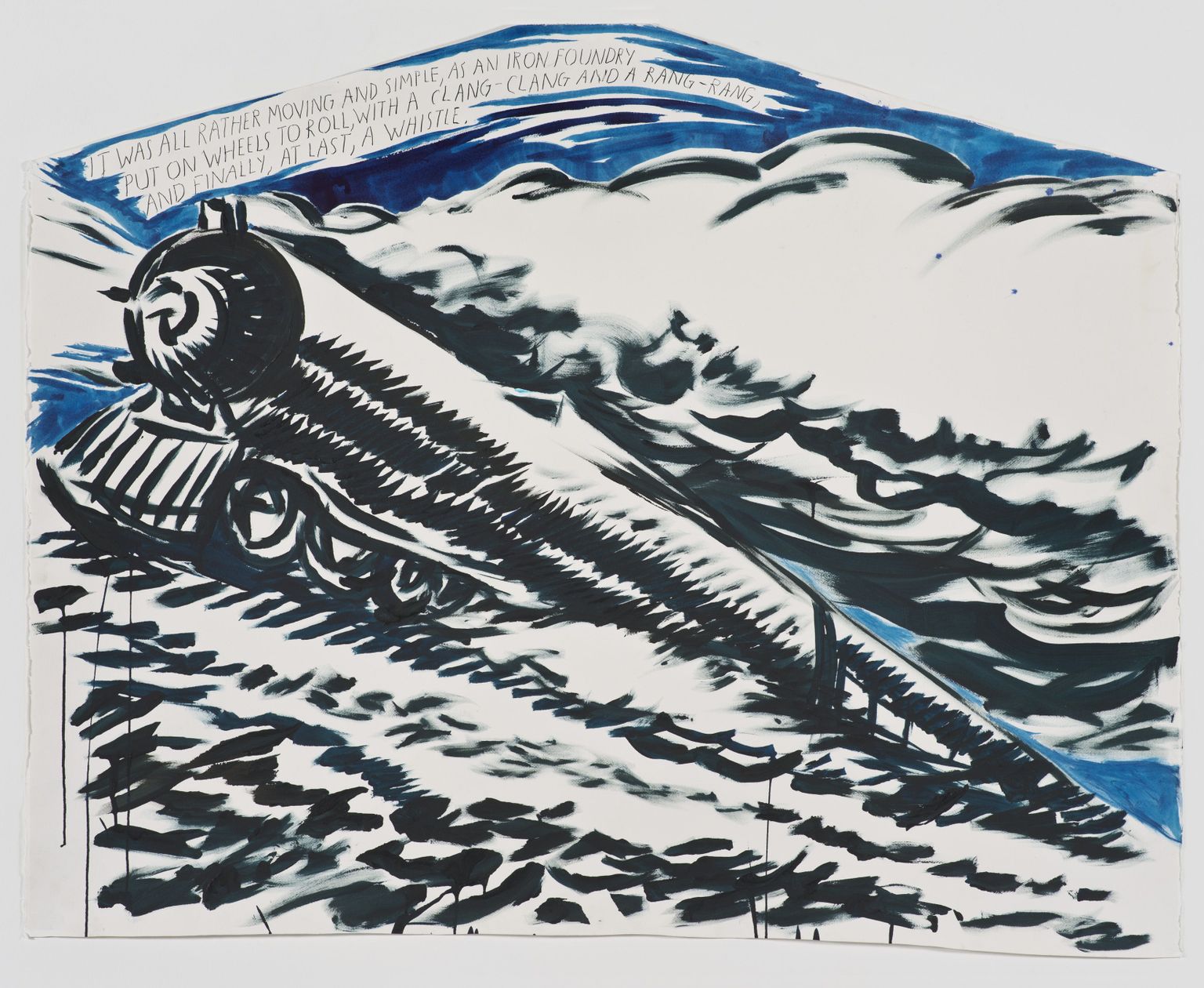 Raymond Pettibon, «Nimeta (See kõik oli ...)», 2012.