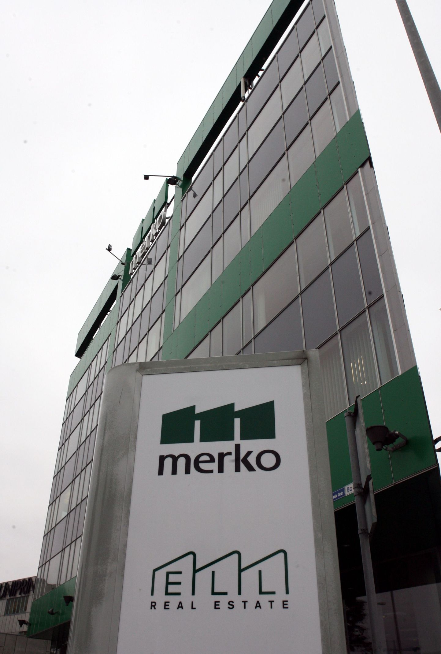Главное здание Merko Ehitus.