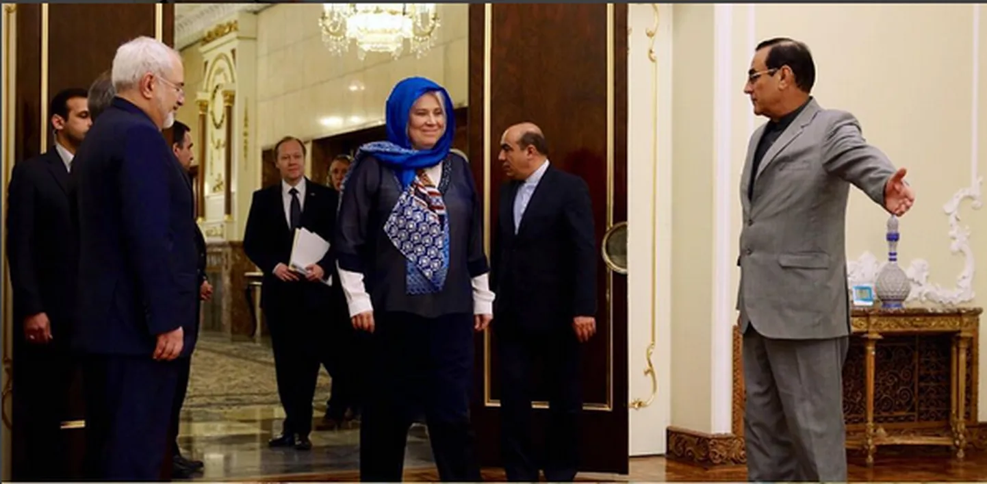Välisminister Marina Kaljurand Iraanis