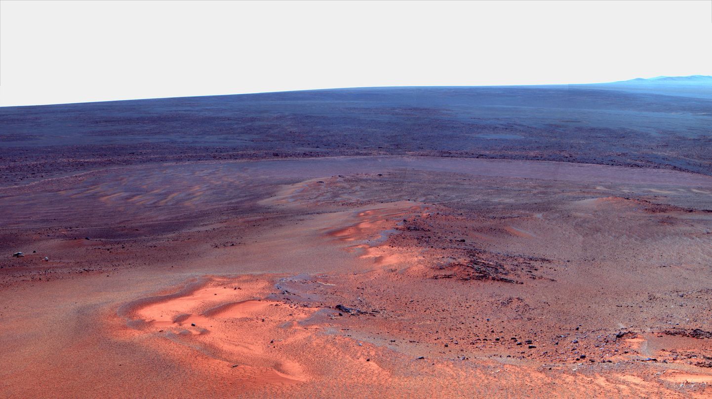 USA kosmoseagentuuri NASA Mars Exploration Rover missiooni Marsi kulgur Opportunity tegi jaanuari keskel Marsist uued fotod