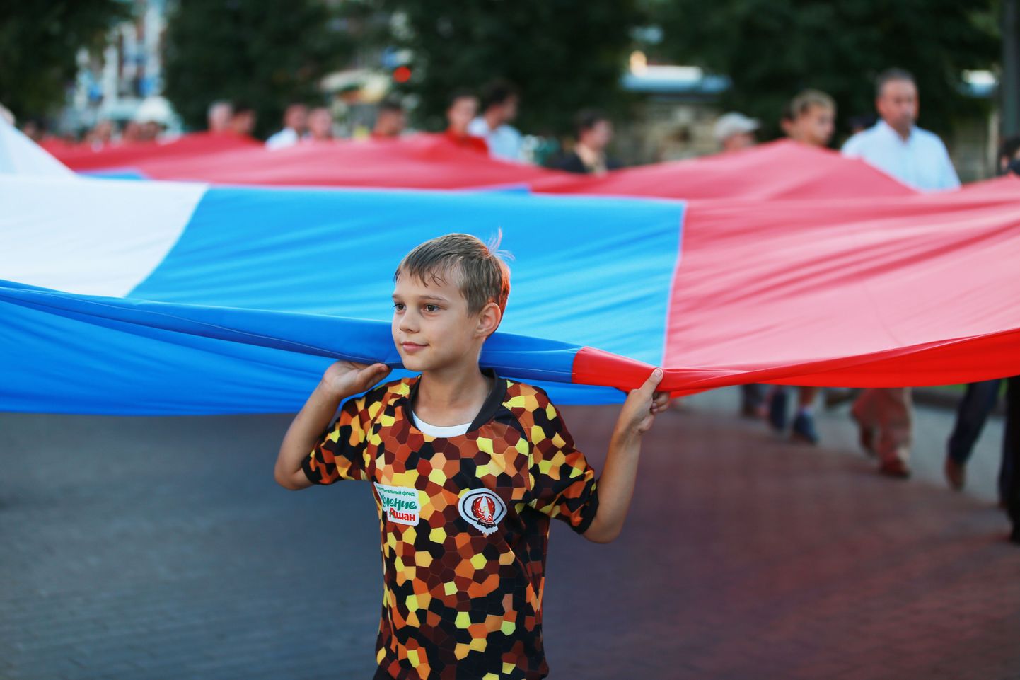 Ivanovo poss 22. augustil Vene lipu päeva tähistamas.