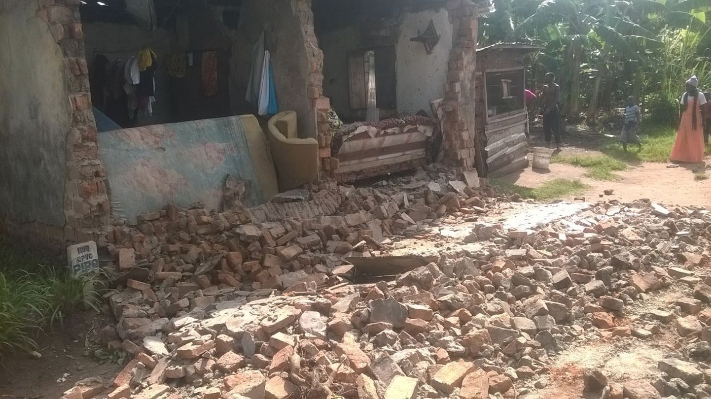 5,7 magnituudine maavärin põhjustas Tansaanias purustusi.